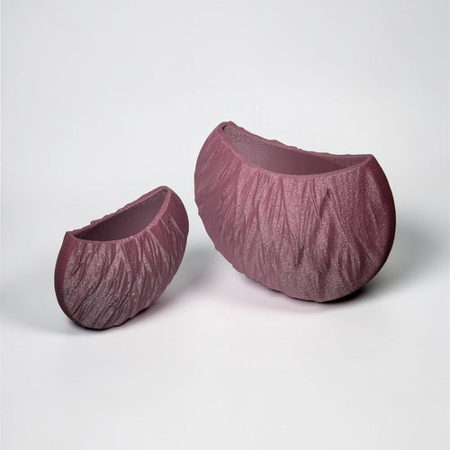 Bark Duo Dokulu Vazo Seti