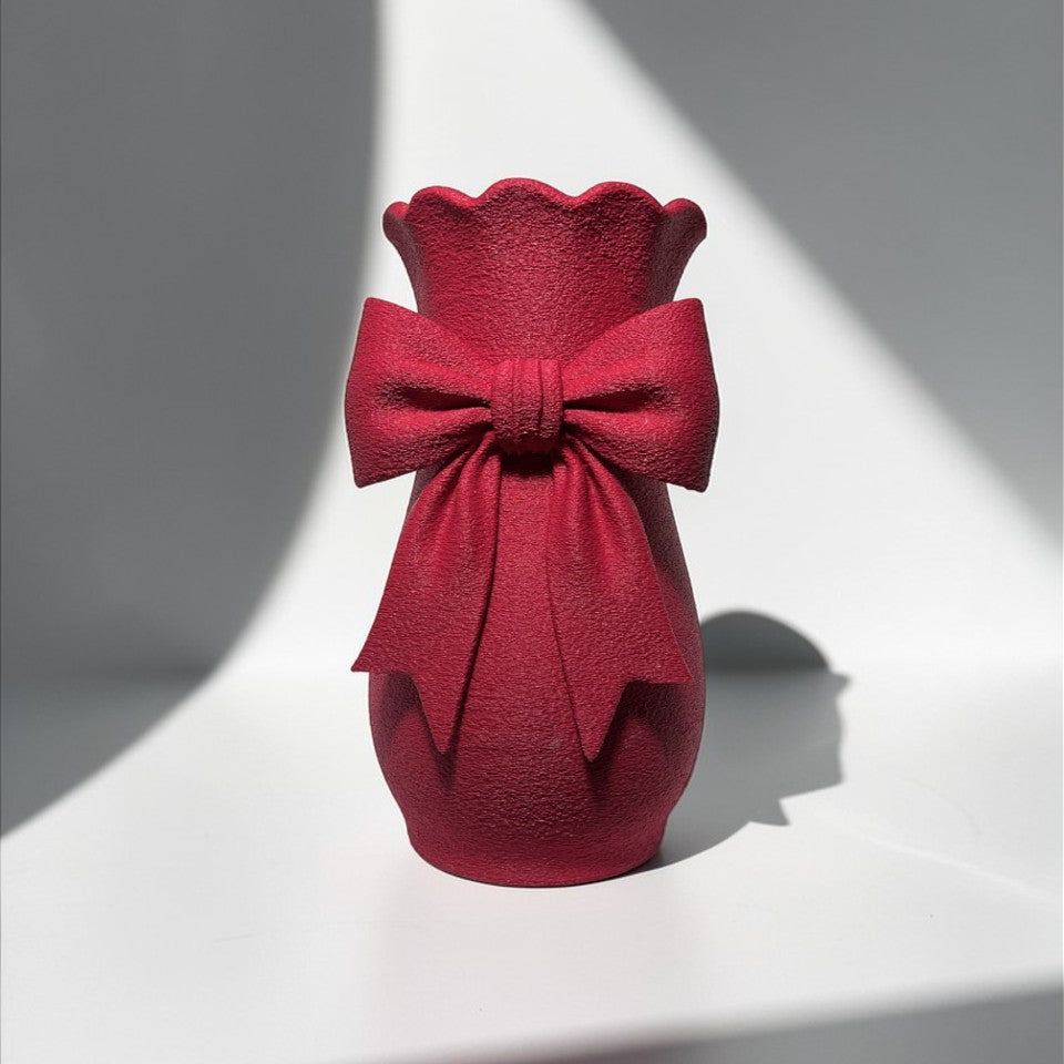 Belvet Bow Fiyonklu Vazo