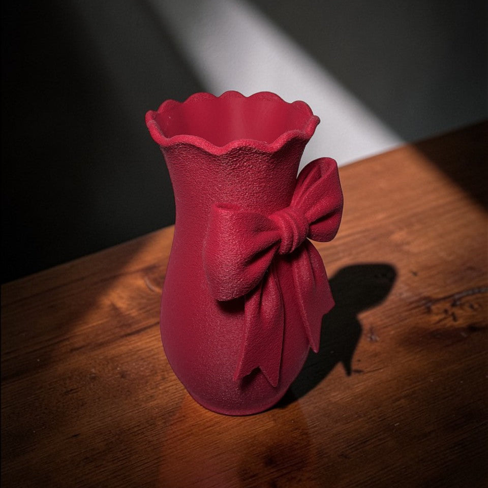 Belvet Bow Fiyonklu Vazo